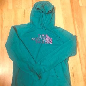 North Face sweatshirt